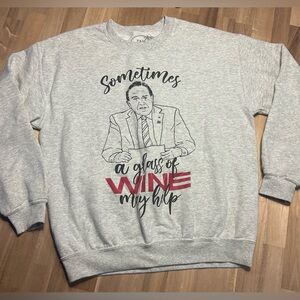 Gray Graphic Men's Sweater TAM ELO boutique